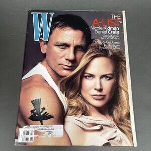 W Magazine February 2007 Nicole Kidman Daniel Craig Dolce & Gabbana